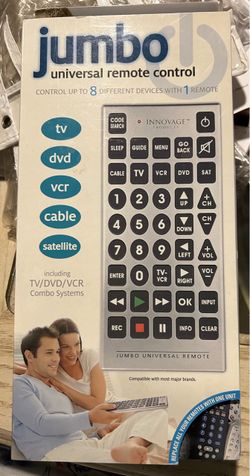 Jumbo Universal Remote