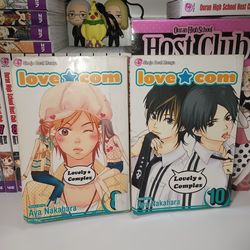 Love Com manga volumes 8 & 10