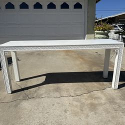 Beautiful Palm Beach Consolé Table /media Center $227.00