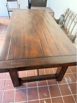 Pottery Barn wood table