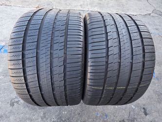 2 USED TIRES FALKEN 295/30/20