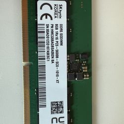 16gb (2x8gb) laptop DDR5 5600 RAM - Sk Hynix