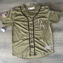 Los Angeles Dodgers Kershaw Salute To Service Jersey 
