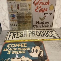 Metal Sign