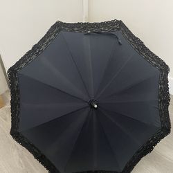 Vintage Japan-Made Lace Parasol – Rare & Elegant Design