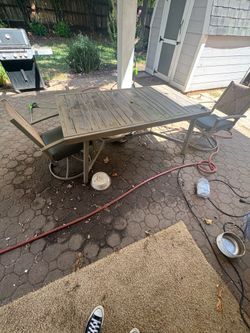 Patio table