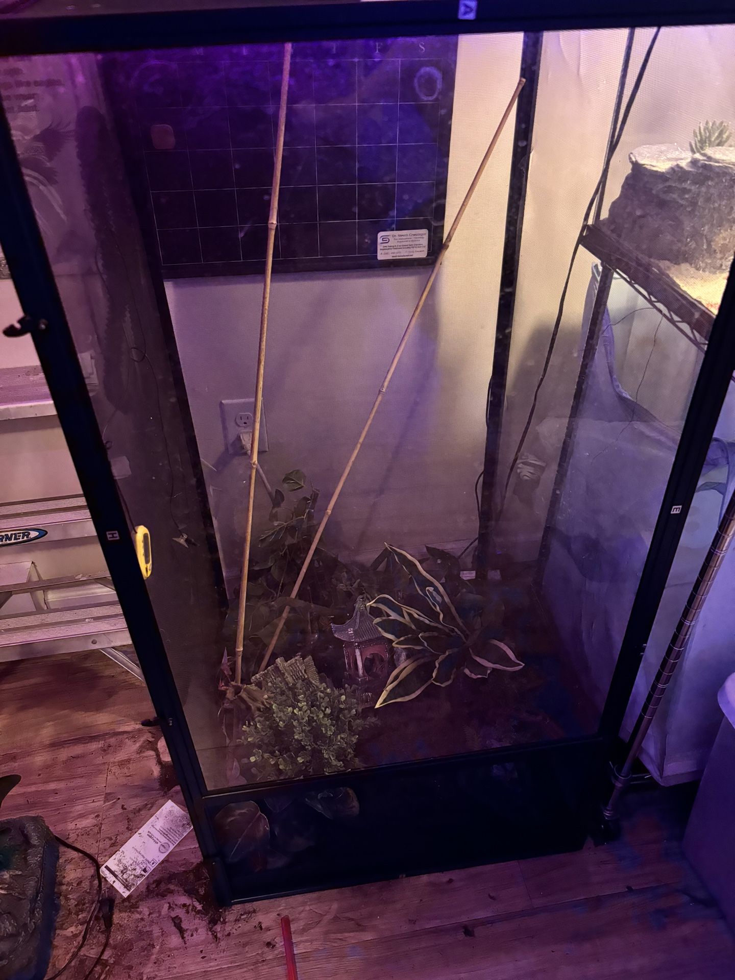 24,24,48 X-Large Reptile Terrarium