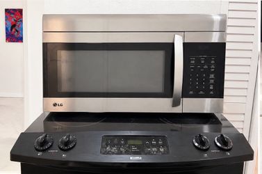 Microwave LG + Estufa/ Oven Kenmore Stainless Steel ( Combo or separate )