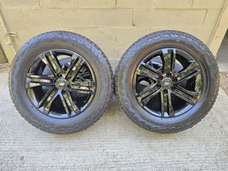 Black 20" Ford F-150 Wheels