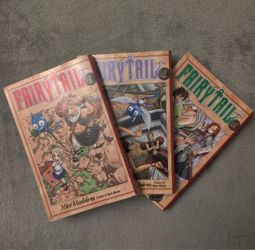 Fairy Tail Manga Volumes 1-3 by Hiro Mashima