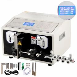 VEVOR SWT508-E Computer Wire Cutting Stripping Peeling Machine 0.1-8 mm² Automatic Wire Cutter