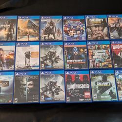 PS4 Games (Pricing In Description)