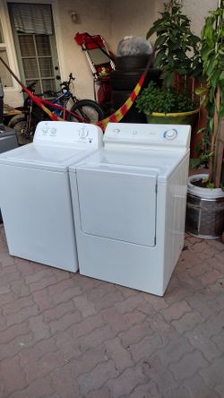 Washer and gas dryer