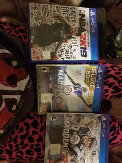 PS4 video game sports pack