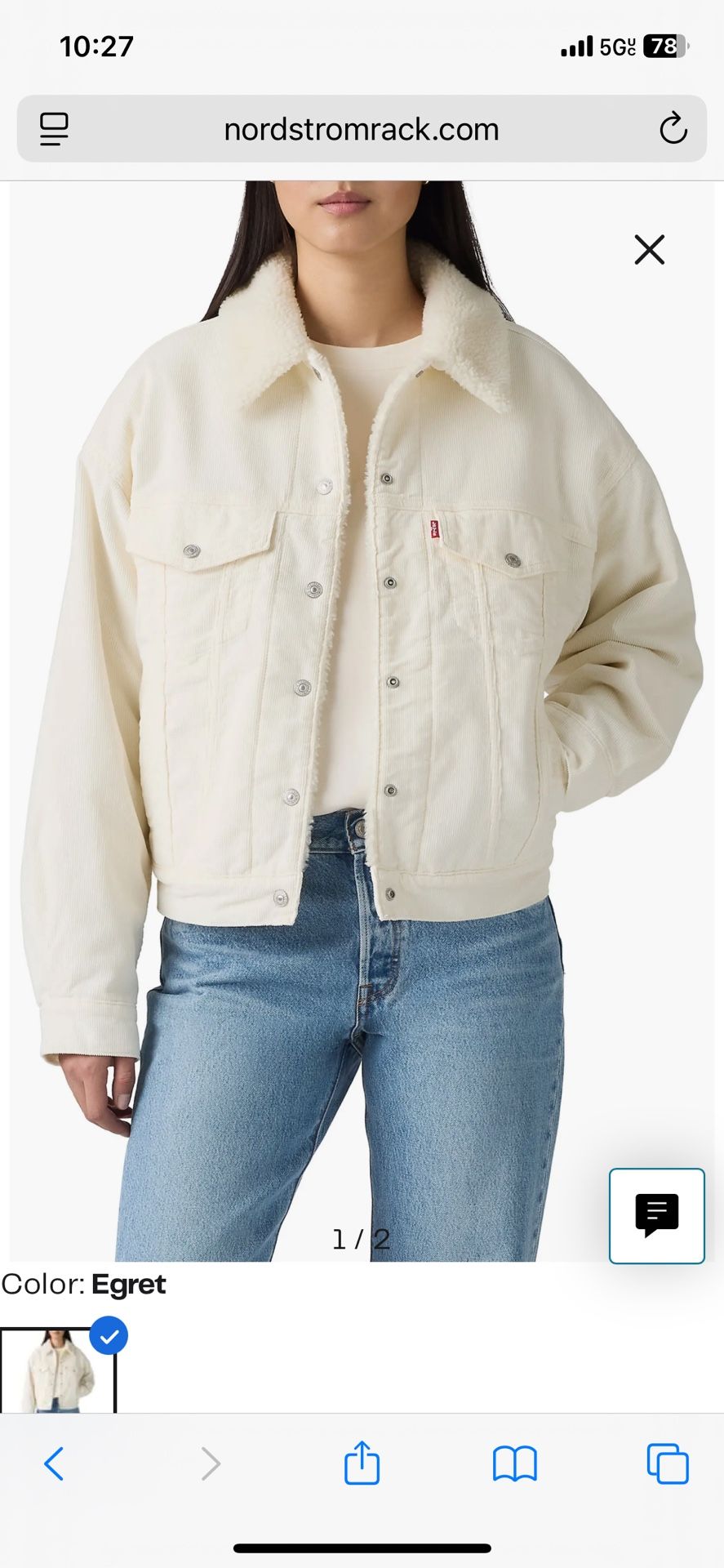 Brand New Levi’s 90s Trucker Jacket