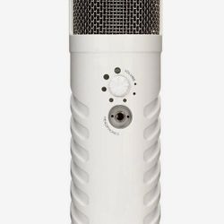 RODE PODCASTER WHITE MICROPHONE With  Podmic Stand with Pop Filter - Rode Podcaster Microphone Boom Arm with Foam Windscreen Imp 