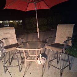 4 Piece Outdoor Patio Set
