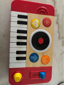 Learn to mix DJ pad w/ piano Toy