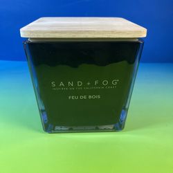 Sand + Fog 57 Oz Feu De Bois Scented Soy Wax Blend Candle