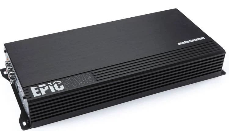 AudioControl EPICFIVE EPIC Series 5 channel car amplifier — 75 watts RMS x 4 at 4 ohms + 700 watts RMS x 1 at 1 ohm