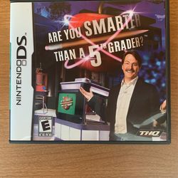 Are You Smarter Than A 5th Grader DS Game