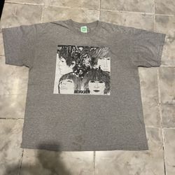Vintage 2005 The Beatles Revolver Album Shirt XL Rock Band Tee Y2K