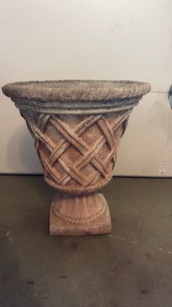Large concrete planter