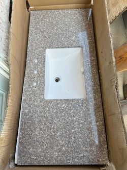 Granite vanity