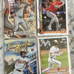 Jackson Holiday Rookie Card Lot