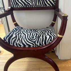 Chairs zebra Style Decorative 