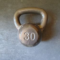 30lb Kettlebell--
