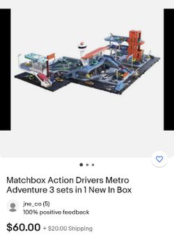Matchbox Action Drivers Metro Adventures 3 in 1