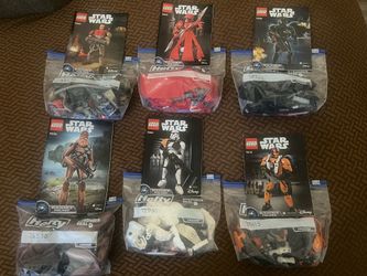 Lego Star Wars Bionicle Style Characters / Figures