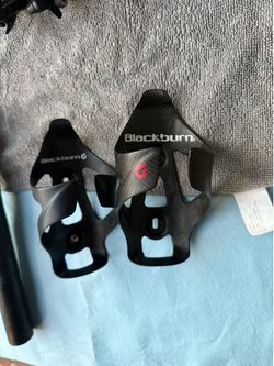 2 Blackburn Carbon fiber Bottle cages