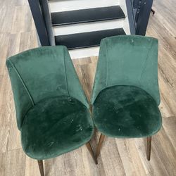Emerald Green Chairs 