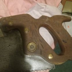 Hand Saw Vintage 