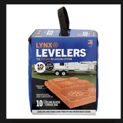 Lynx Levelers for RV (2) 10 Pack Carrying Cases 