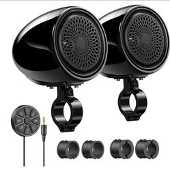 Brand New Motorcycle Speakers Bluetooth