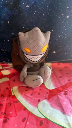 Gray plush with bag