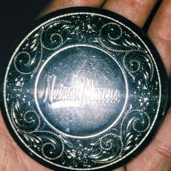 Vintage Neiman Marcus Sterling Silver Pocket Mirror 