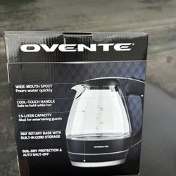 Ovente Electric Glass Kettle 