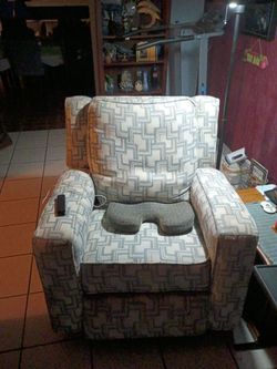 Recliner with USB charging ports