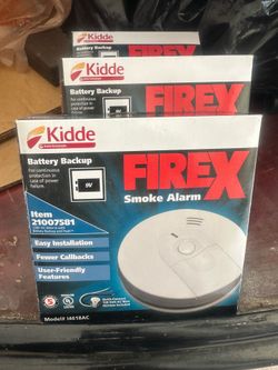 FireX smoke Alarms 3 left