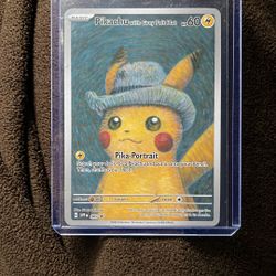 Pikachu with grey Felt hat 