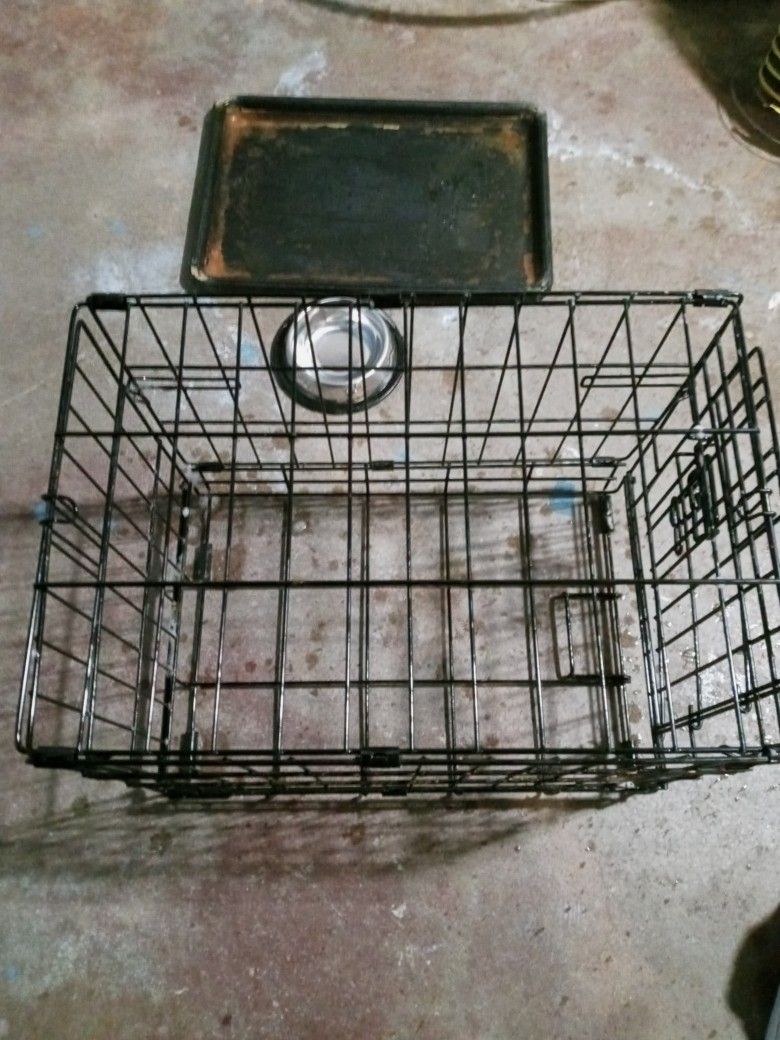 Dog Cage Used 