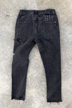 Ksubi Boneyard Chitch Ripped Distressed Denim Jeans Size 31