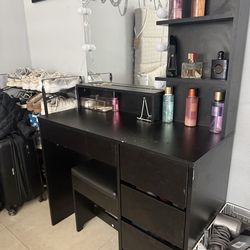 Black vanity