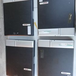 Lot Of 4 Compaq Laptop No Hard Drive  No Power Adapter 