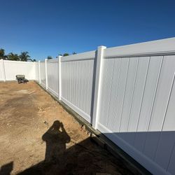 Vinyl Fence 
