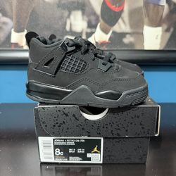 Jordan 4 Retro Black Cat Toddler